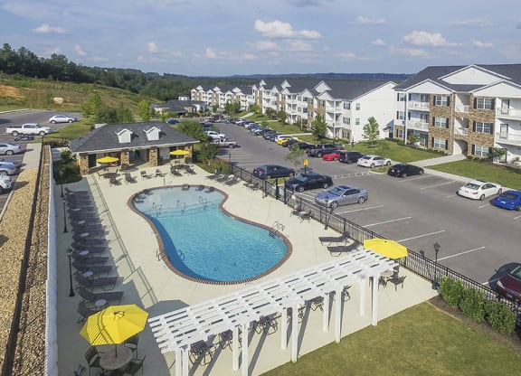 Plenty of Sundeck Seating at the Outdoor Pool