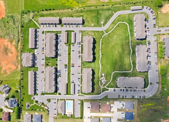 Aerial View of Community