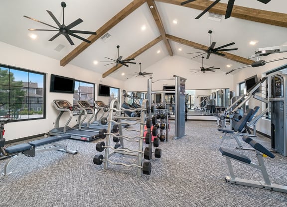 Fully-Equipped Fitness Center