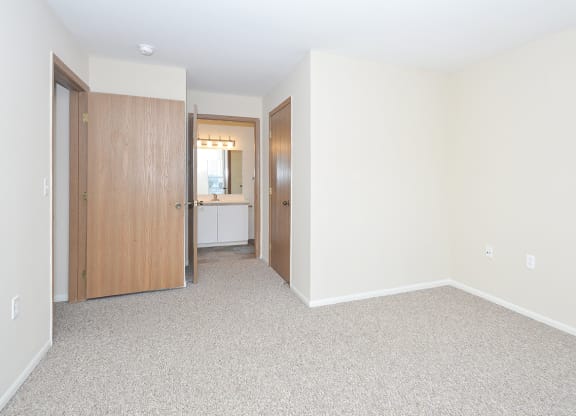 Bedroom with Attached Bathroom