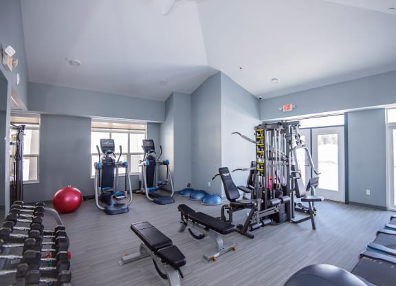Fully-Equipped Fitness Center