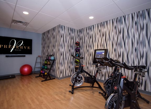 Wellbeats Fitness Studio with Stationary Bikes