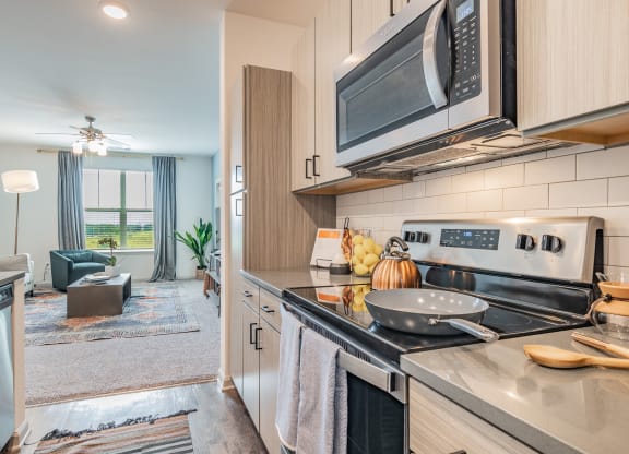 Kitchen With Stainless Steel Appliances