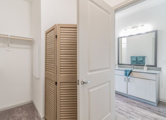 Spacious Walk-In Closet