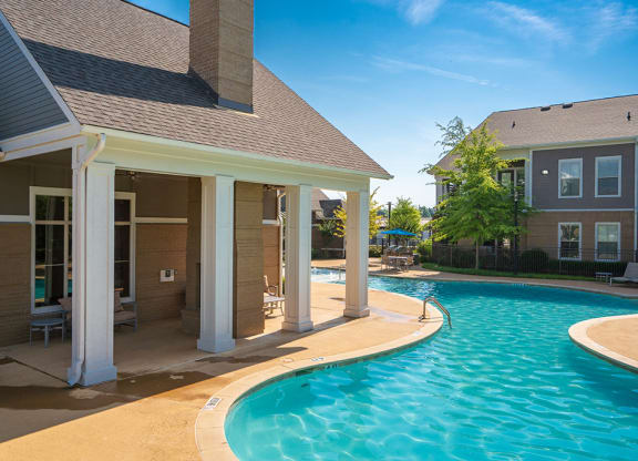 Large Outdoor Swimming Pool