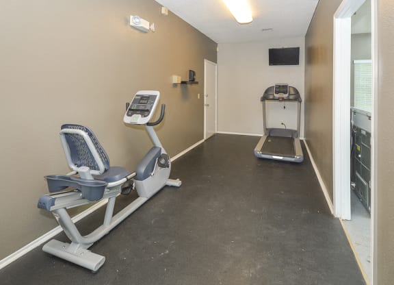 Cardio Equipment at the Fitness Center
