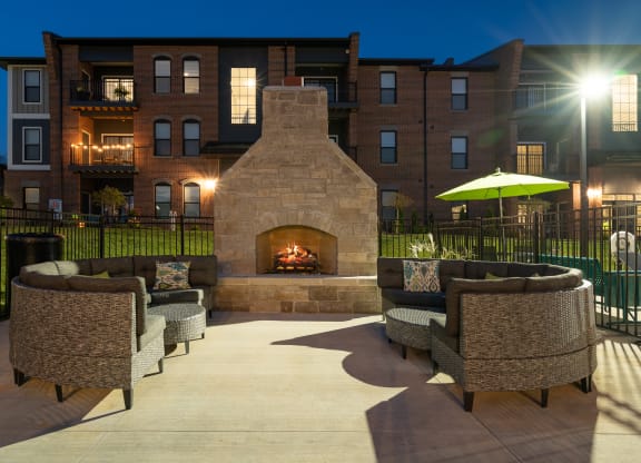 Outdoor Fire Lounge