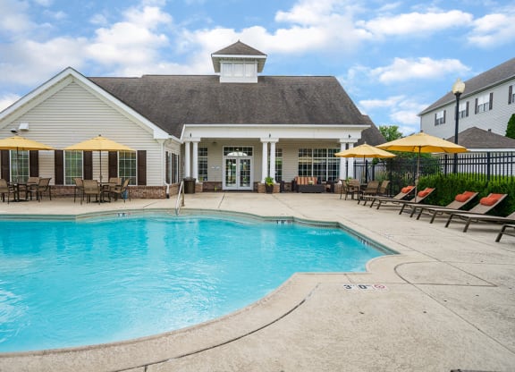 Clubhouse Overlooking the Pool and Sundeck