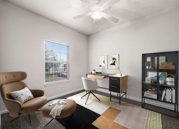 Office Space with Carpet