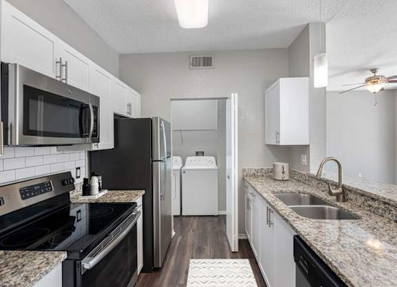 Kitchen With Stainless Steel Appliances