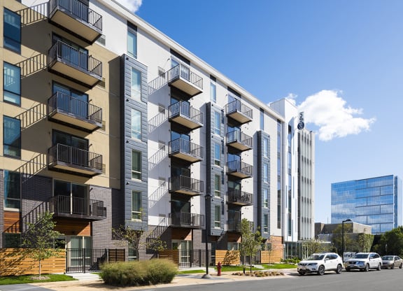 Exterior Of Indigo Apartments