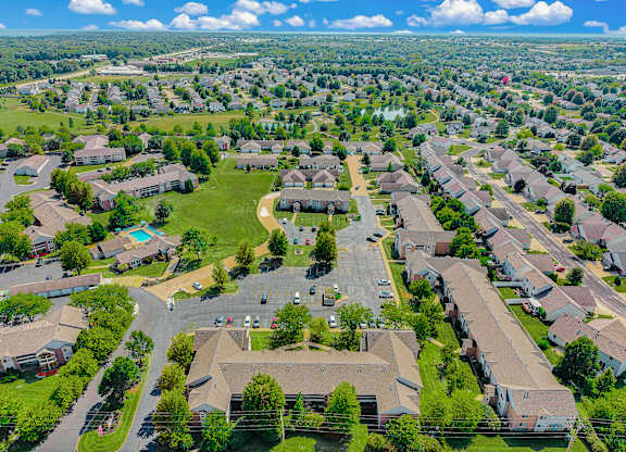 Aerial View Of Knoxville Pointe