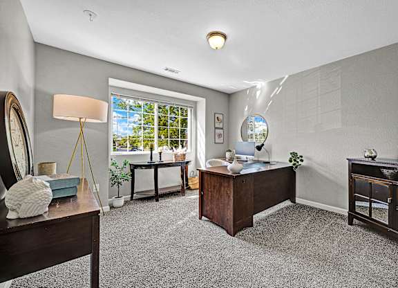 Bedroom with Plush Carpeting