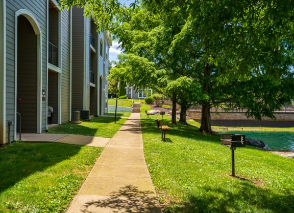 Well Manicured Landscaping Throughout The Community
