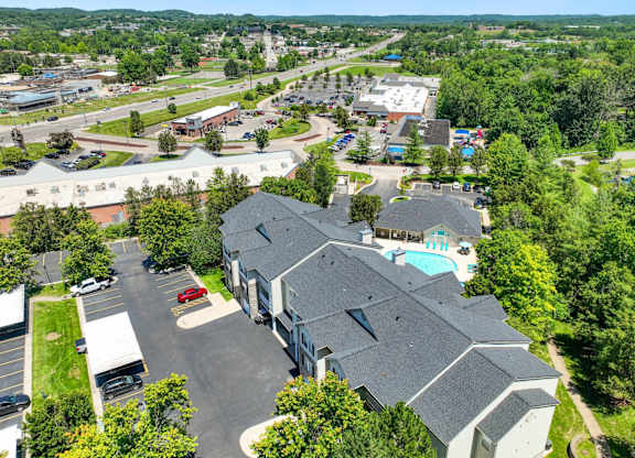 Aerial View of Legends on the Park