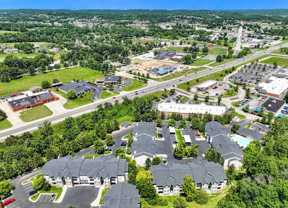 Aerial View of Legends on the Park