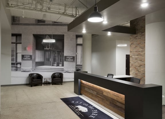 Lobby and Reception Area