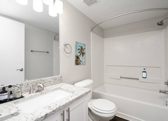 Bathroom with Modern Finishes