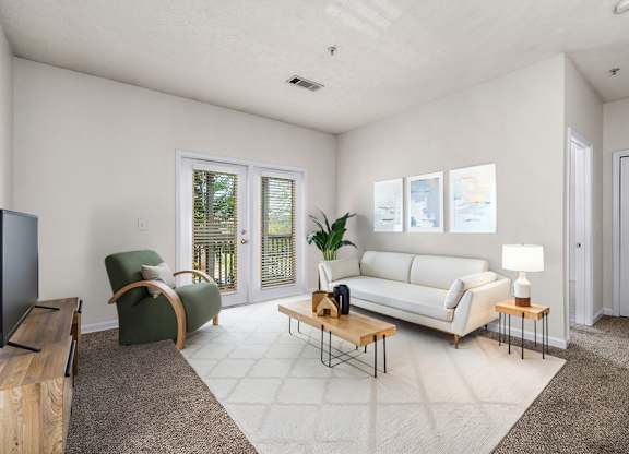 Living Room with Patio