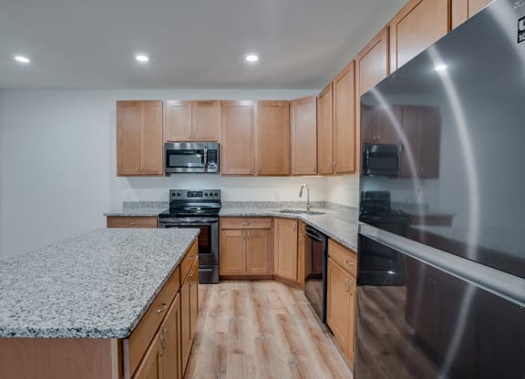 Large Kitchen with Expansive Island