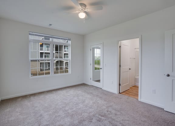 Bedroom with Attached Bathroom