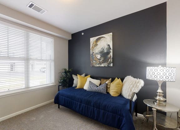 Spacious Bedroom with Large Double Windows