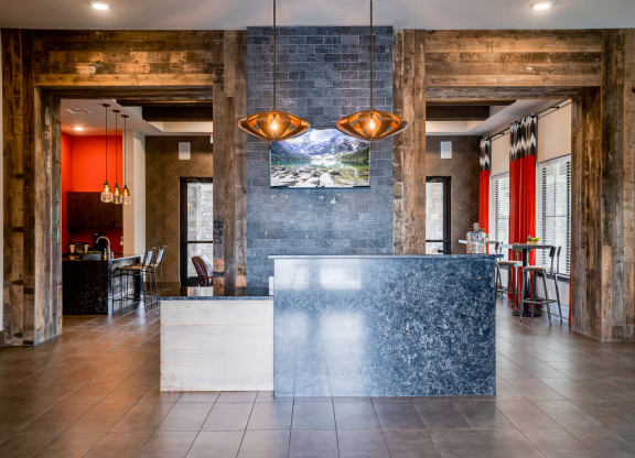 Clubhouse Lobby Desk
