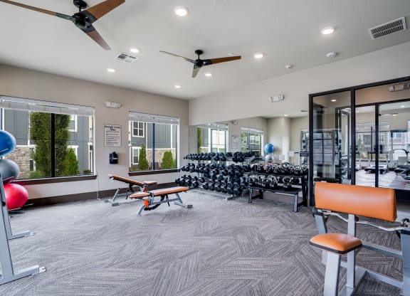 Large 24-7 Fitness Center