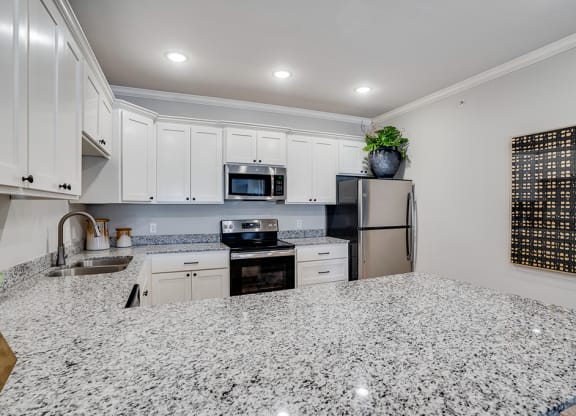 Plenty of Granite Countertop Space