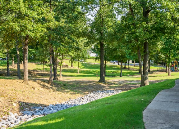 Walking Trails at Oak Hollow