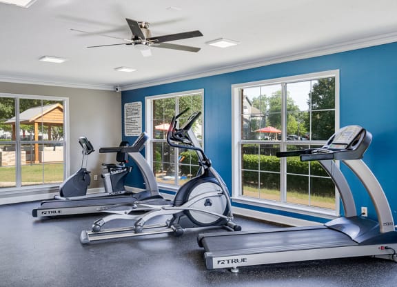 Cardio Equipment in the Fitness Center