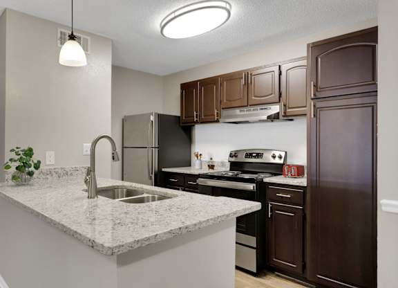 Kitchen With Stainless Steel Appliances