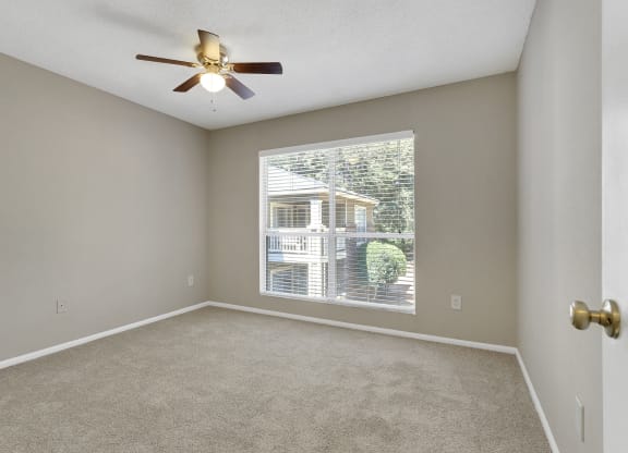 Spacious Bedroom with Large Windows