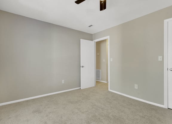 Spacious Bedroom with Plush Carpeting