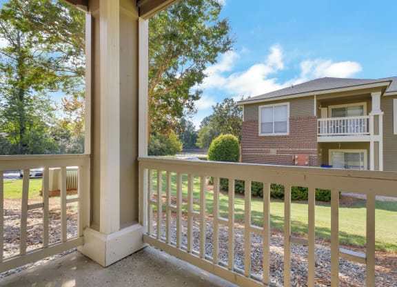 Patio With Wooded Views