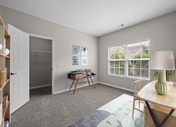Office Space with Carpet