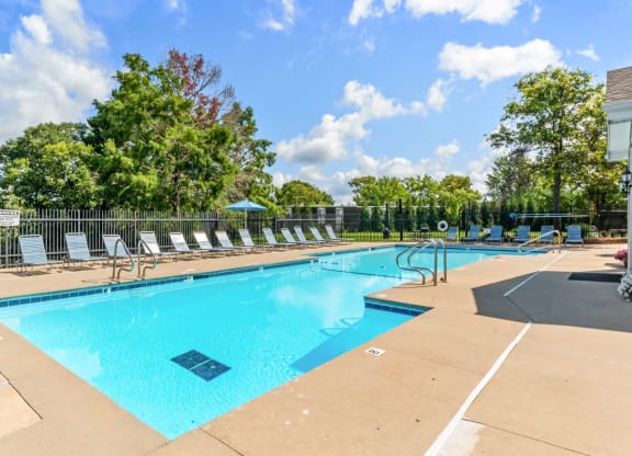 Outdoor Pool with Sundeck