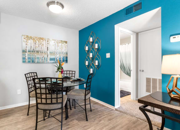 Separate Dining Area with Overhead lighting