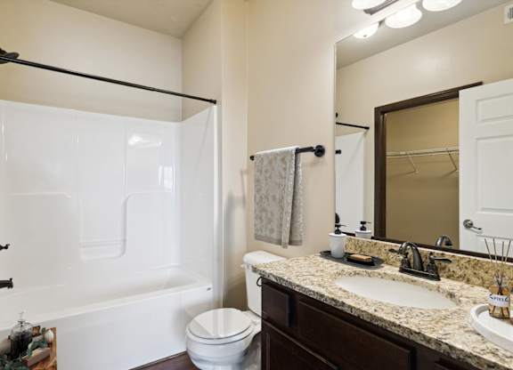 Bathroom with Modern Finishes