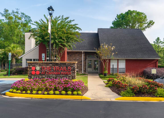 Exterior Of The Trails At Cahaba River Apartment Homes