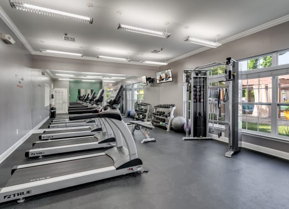 Spacious Fitness Center