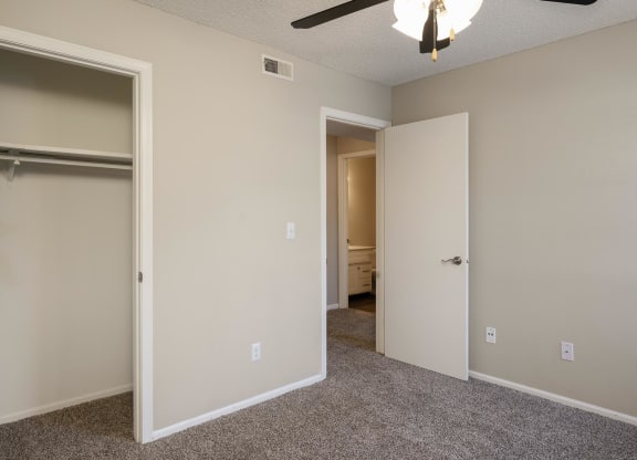 Bedroom With Closet