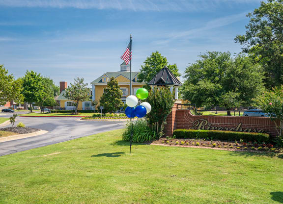 Entrance to Riverchase Apartments