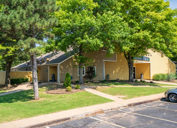 Exterior of the Activity Center at Riverchase Apartments