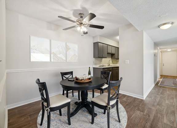 Separate Dining Area with Overhead lighting