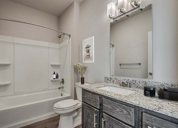 Bathroom with Modern Finishes