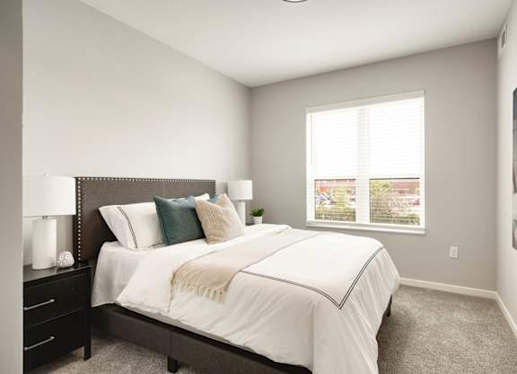 Bedroom with Plush Carpeting