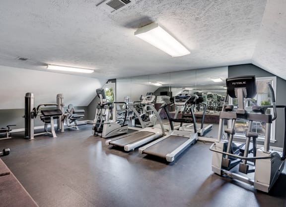 Cardio Equipment in the Fitness Center