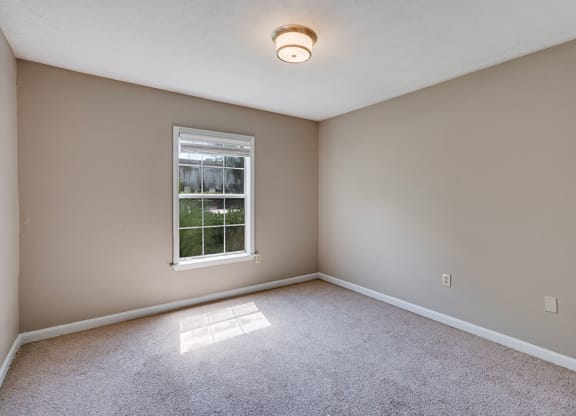 Spacious Bedroom with Taupe Wall Colors