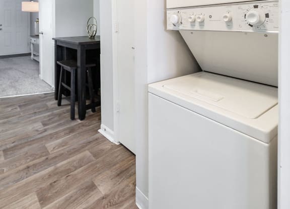 Stacked Washer and Dryer